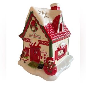 Bath & Body Works The White Barn Candle Santa's Workshop Tea Light Candle Holder
